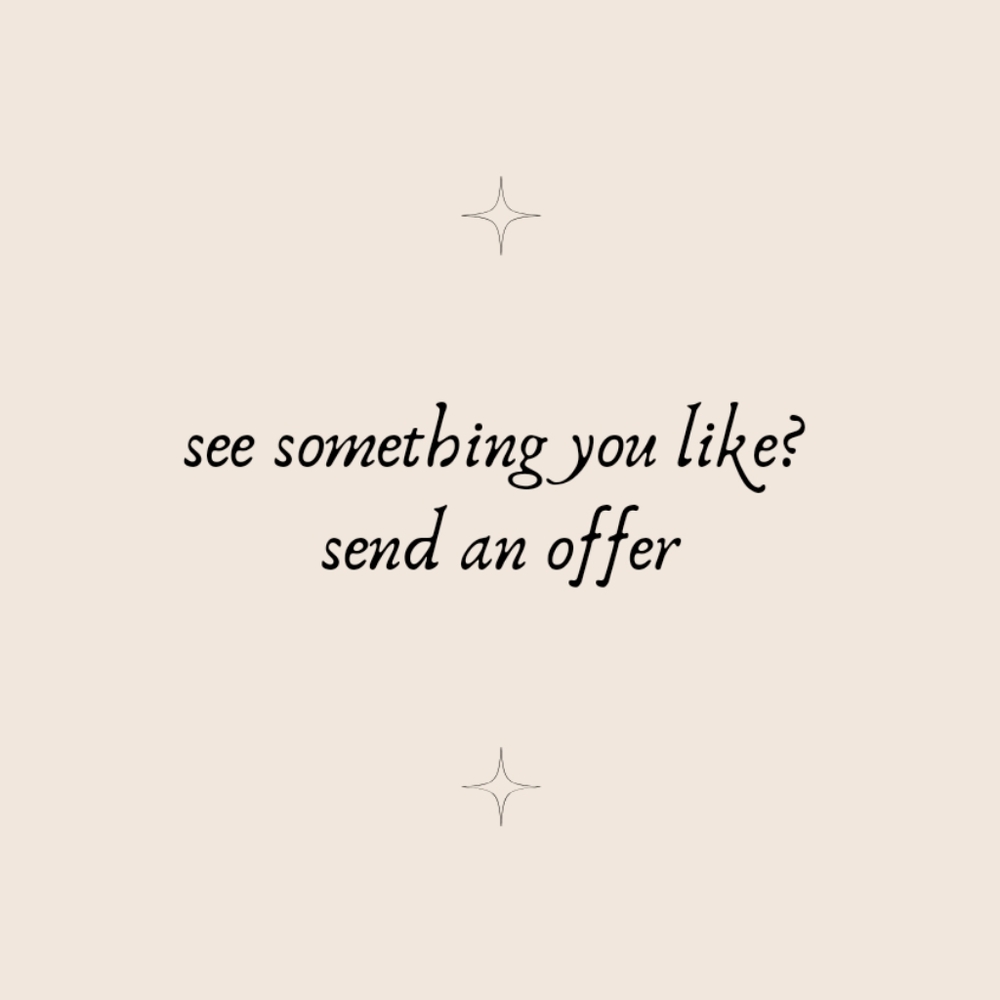 ✨️SEND AN OFFER✨️